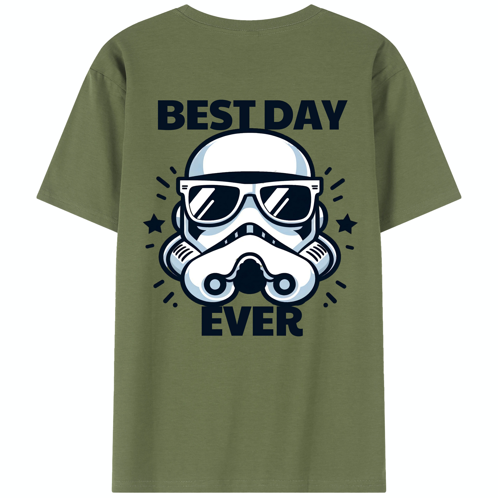 （画像用） スター・ウォーズ Star Wars 綿100％半袖Tシャツ（背面プリント）